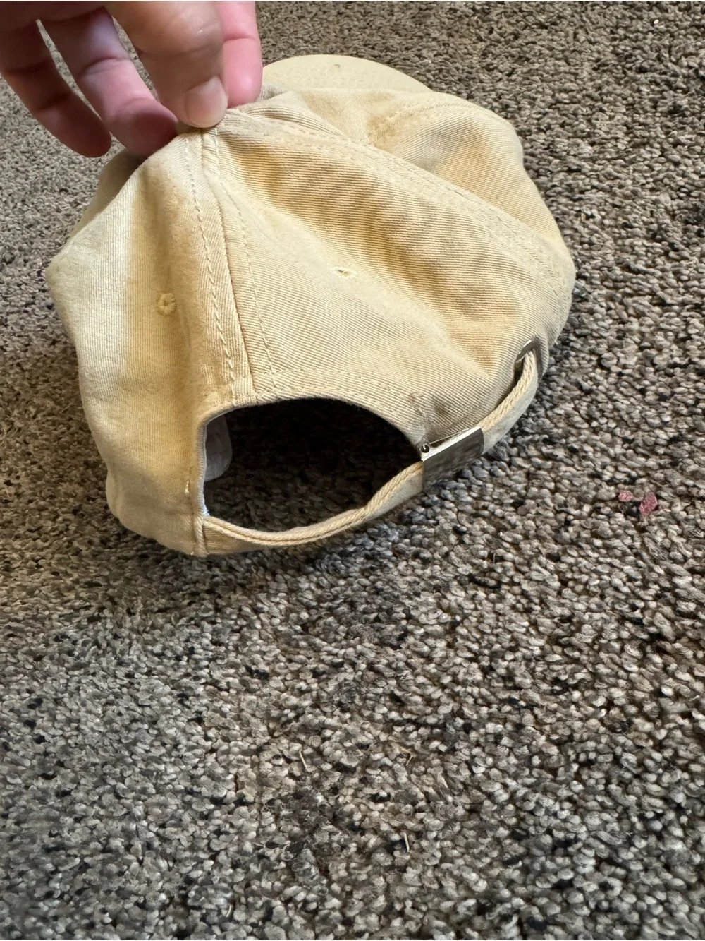 Beige NYC Baseball Cap